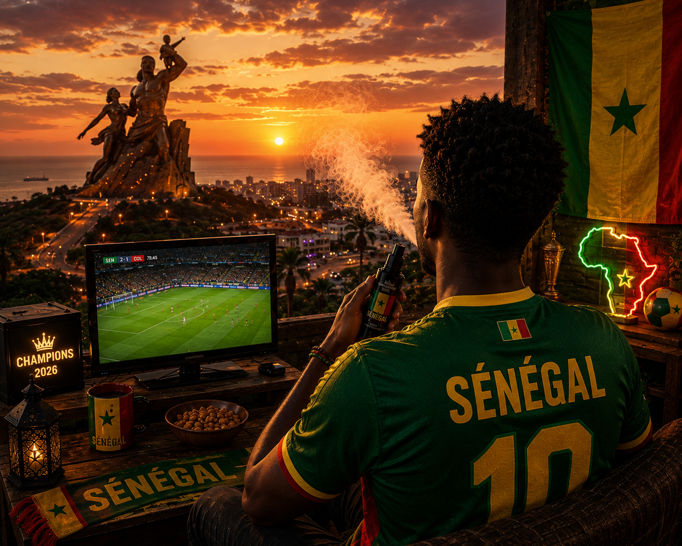 E-liquide 50 ml Terranga Vibe  - Champions2026