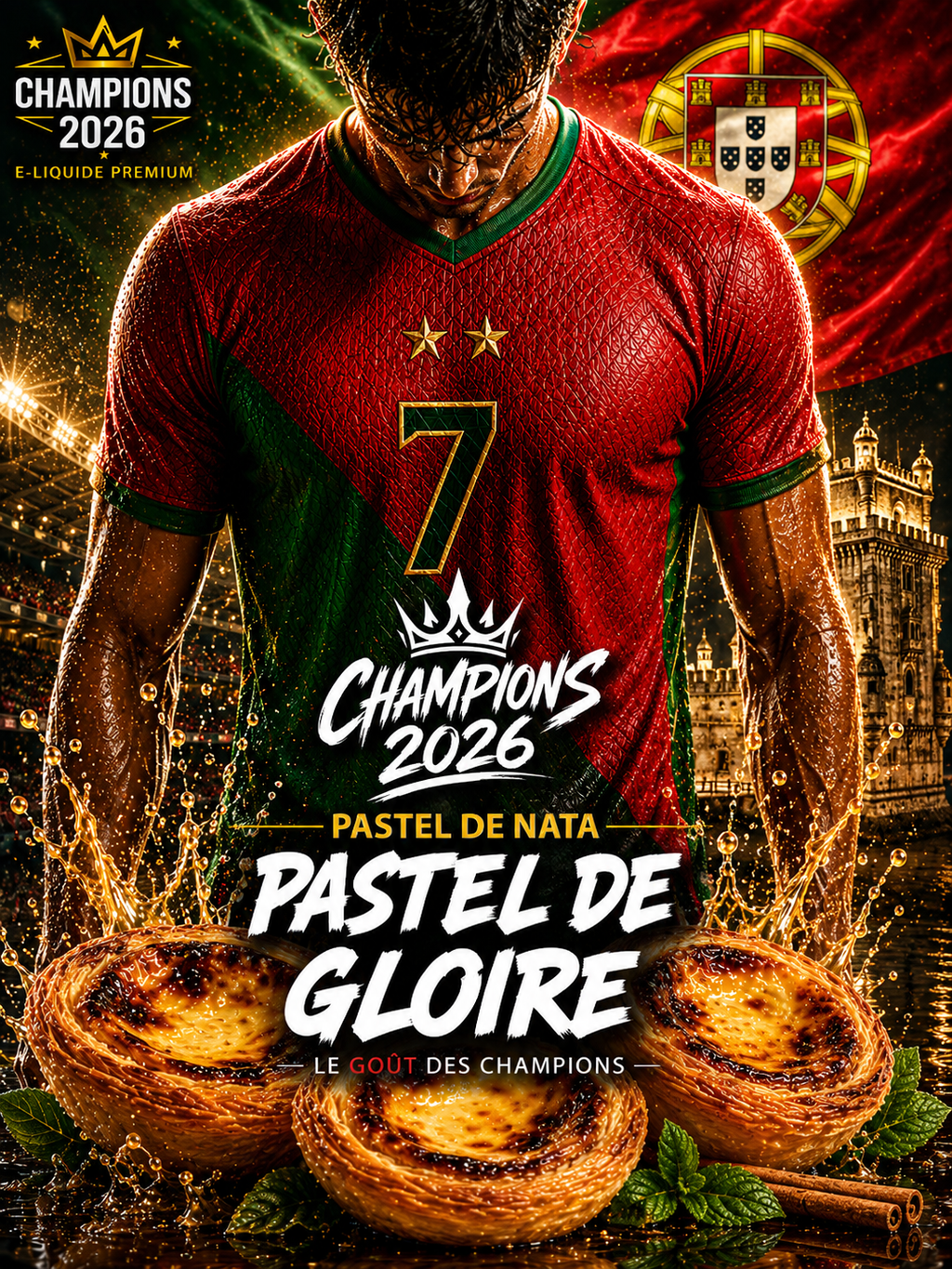 Pastel de gloire champions2026