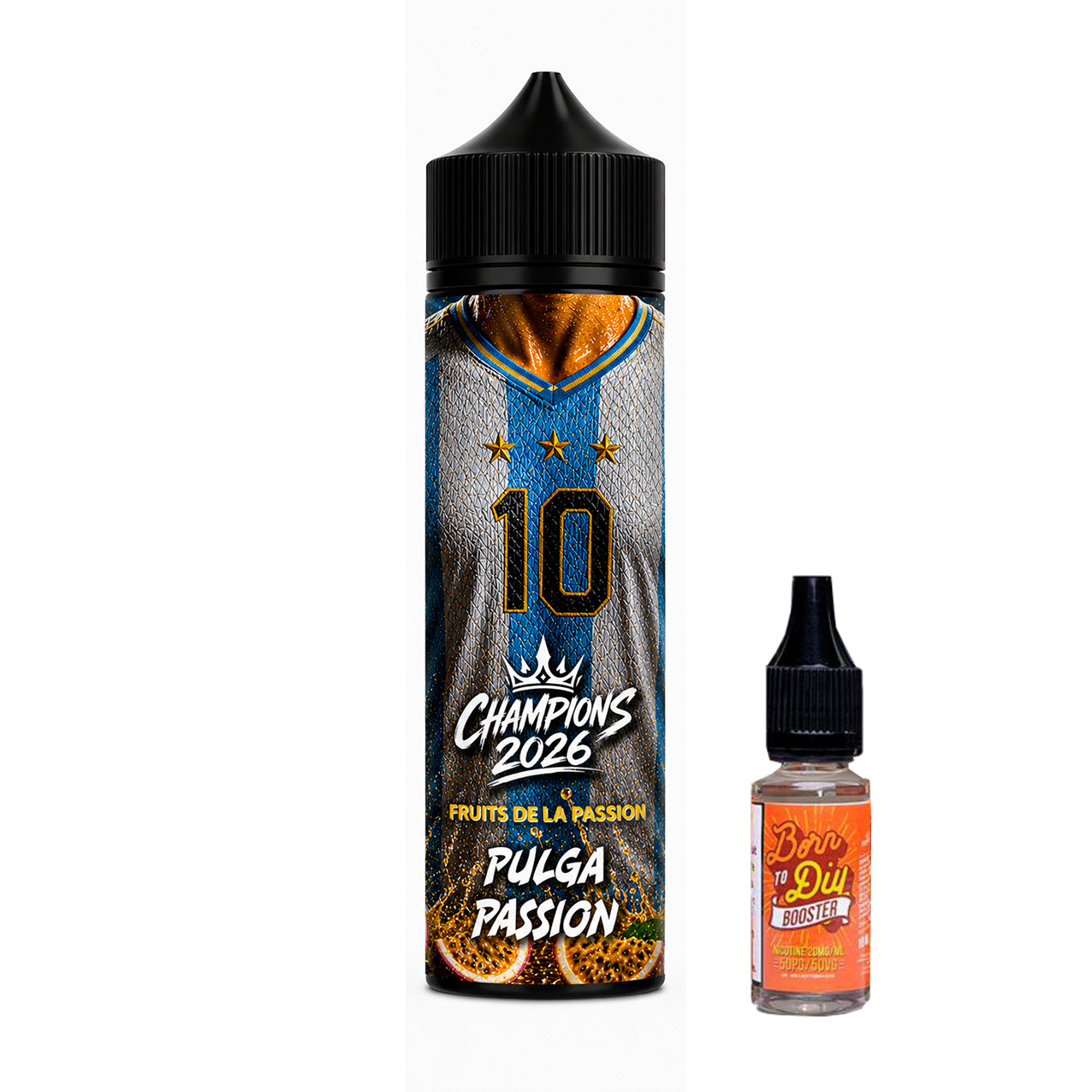 E-liquide 50 ml Pulga Passion - Champions2026