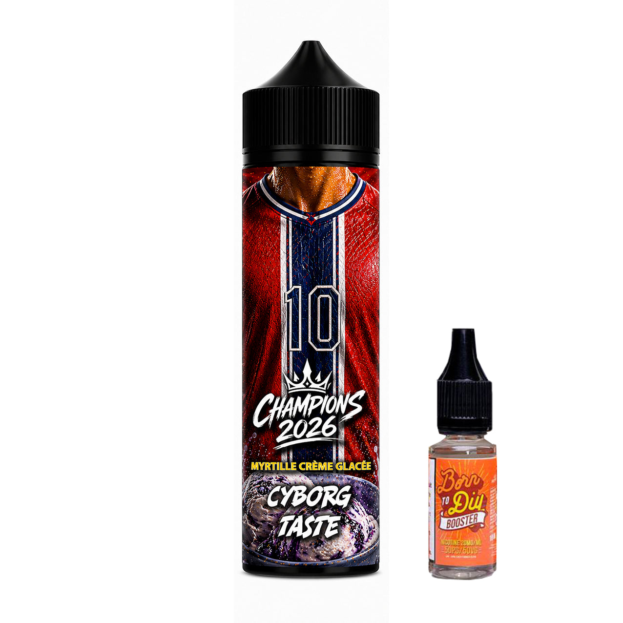 E-liquide 50 ml Cyborg Taste - Champions2026