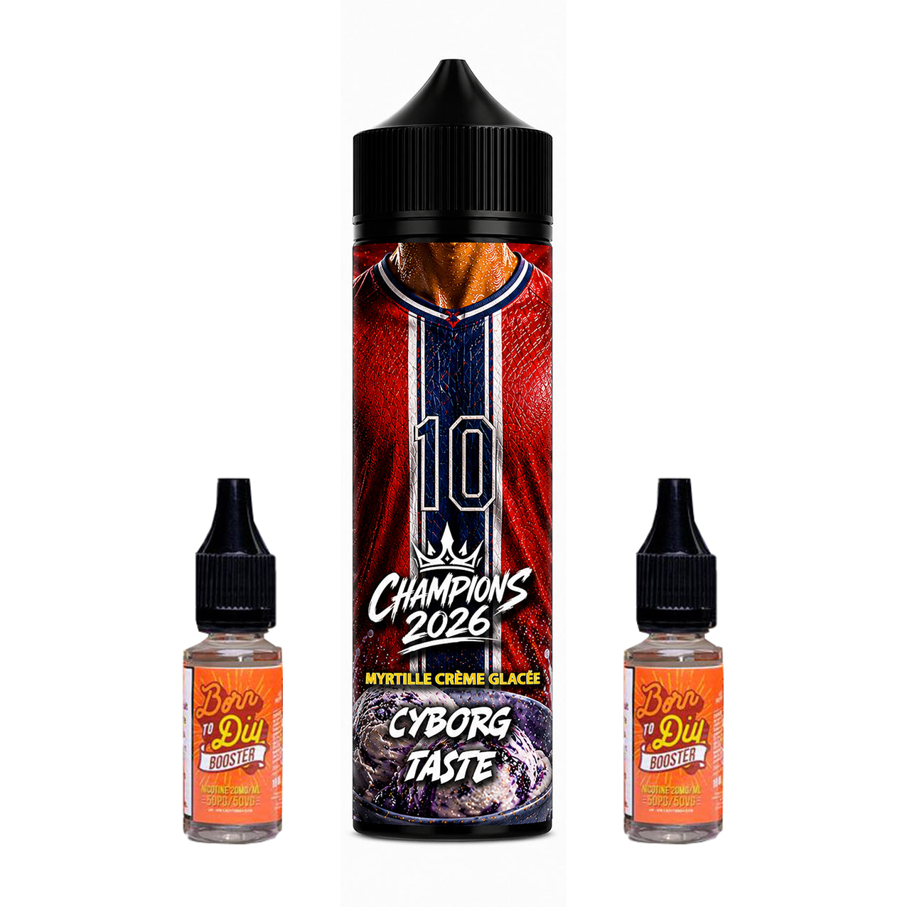 E-liquide 50 ml Cyborg Taste - Champions2026