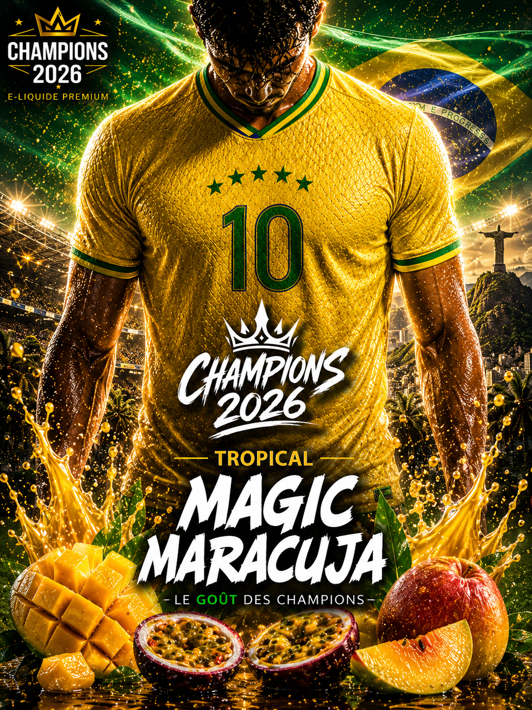 E-liquide 50 ml Magic Maracuja - Champions2026