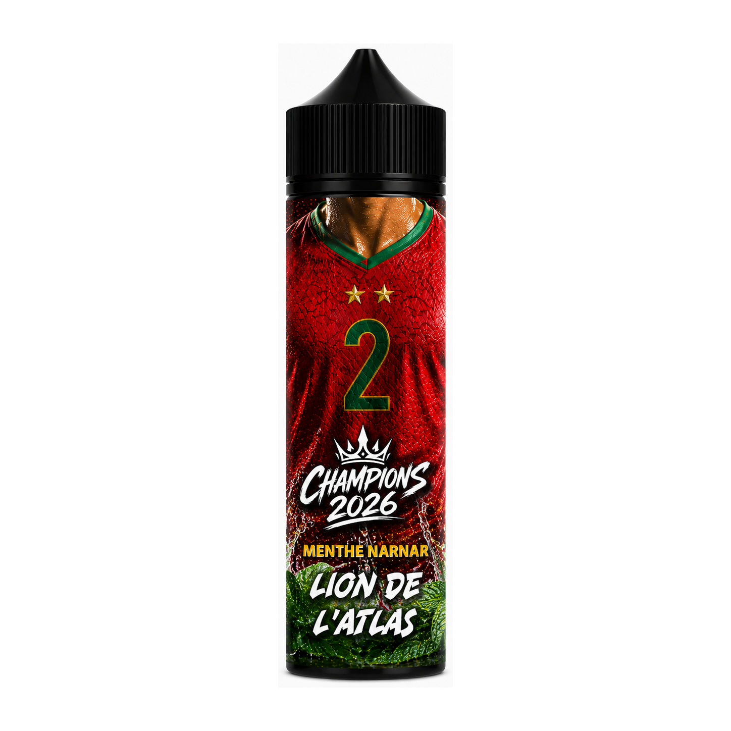 E-liquide 50 ml Lion de l'Atlas - Champions2026